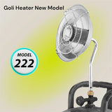 Original Goli Wala Heater | 1Kg Gas 36 Hours Heating