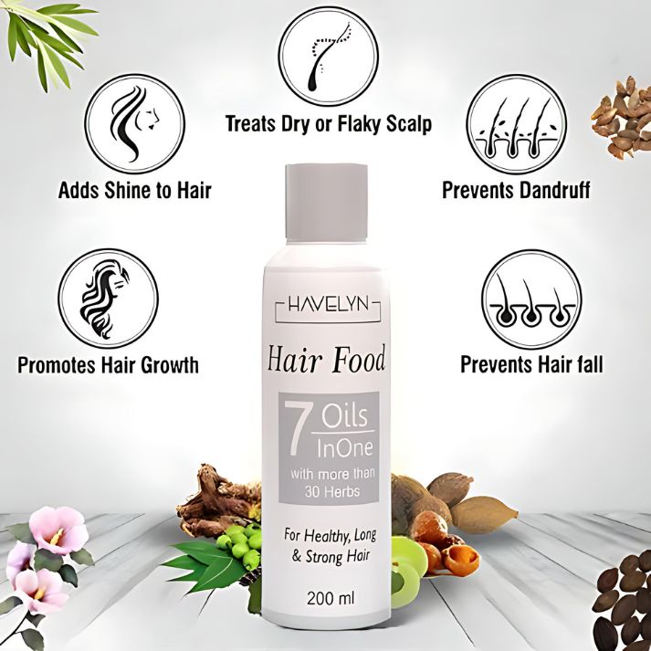 HAVELYN HAIR FOOD OIL FOR HEALTHY LONG & STRONG HAIR