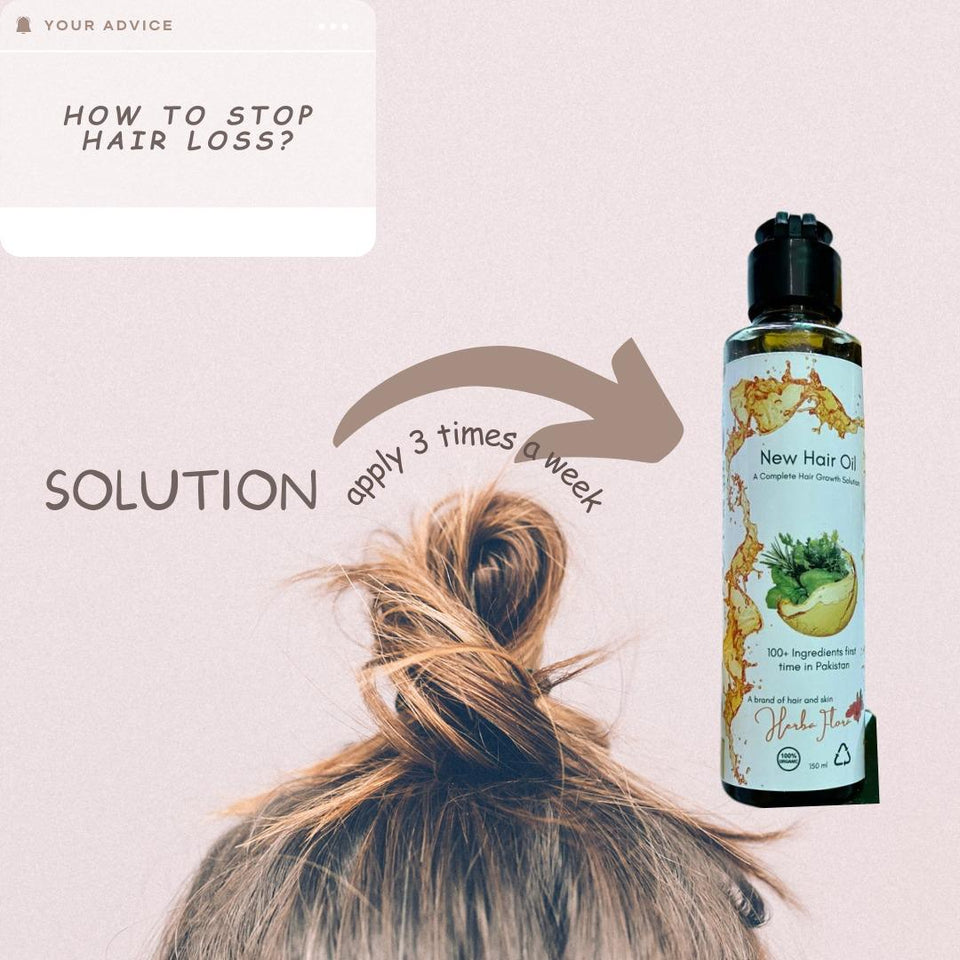 NEW HAIR OIL BY (HERBA FLORA)