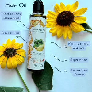 NEW HAIR OIL BY (HERBA FLORA)
