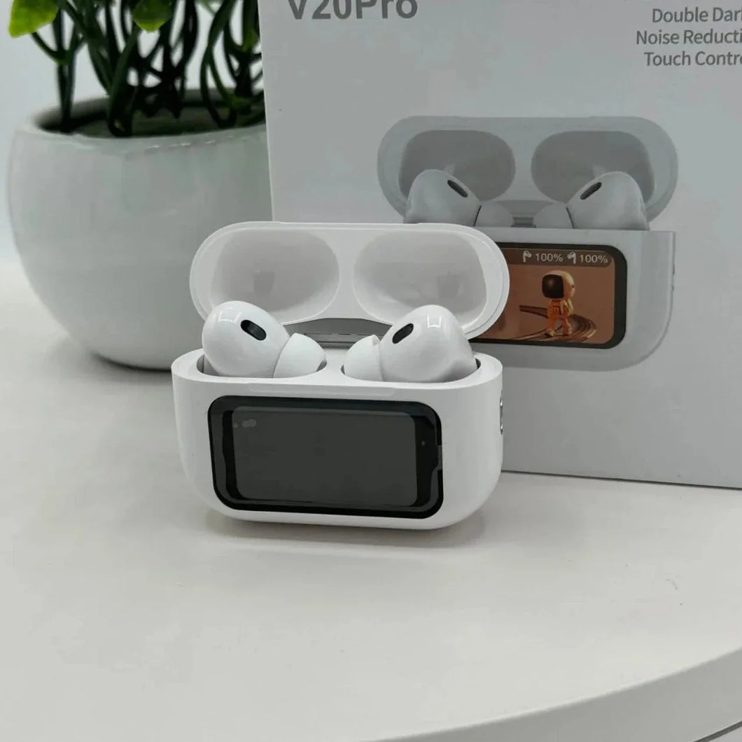 V20 Pro Touch Screen Earbuds (ANC)